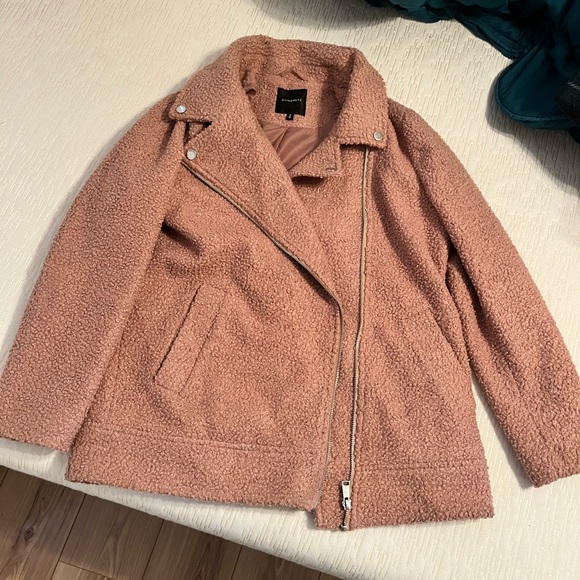 Dynamite blush rose teddy jacket - Picture 1 of 4